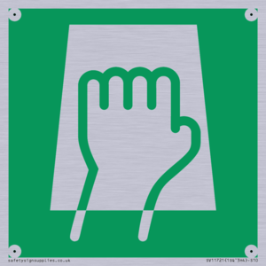 E906 safe condition push pad to open